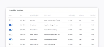 Time Billing Software